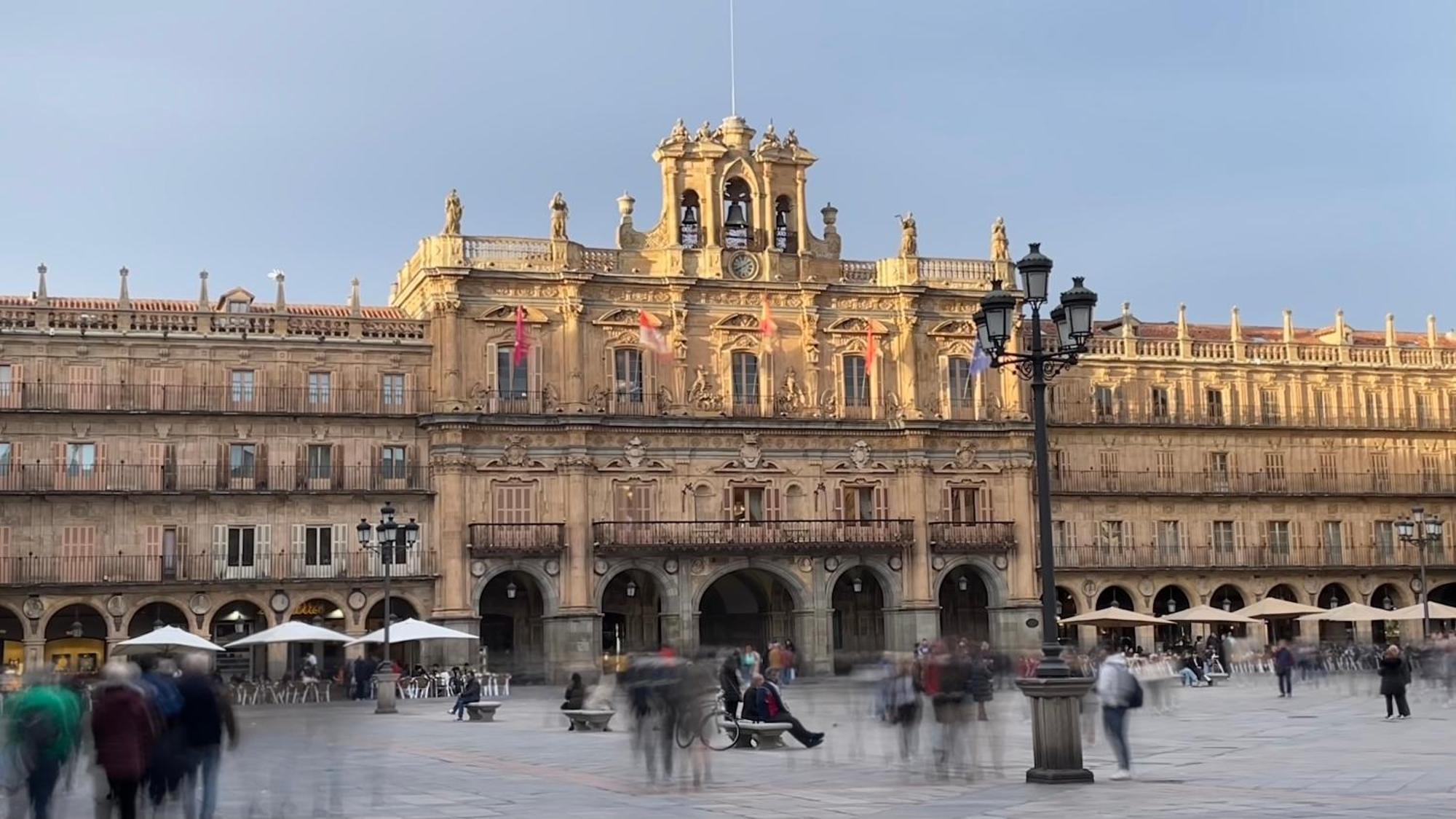 Plaza Mayor De Salamanca Apartamentos Para Grupos Esterno foto